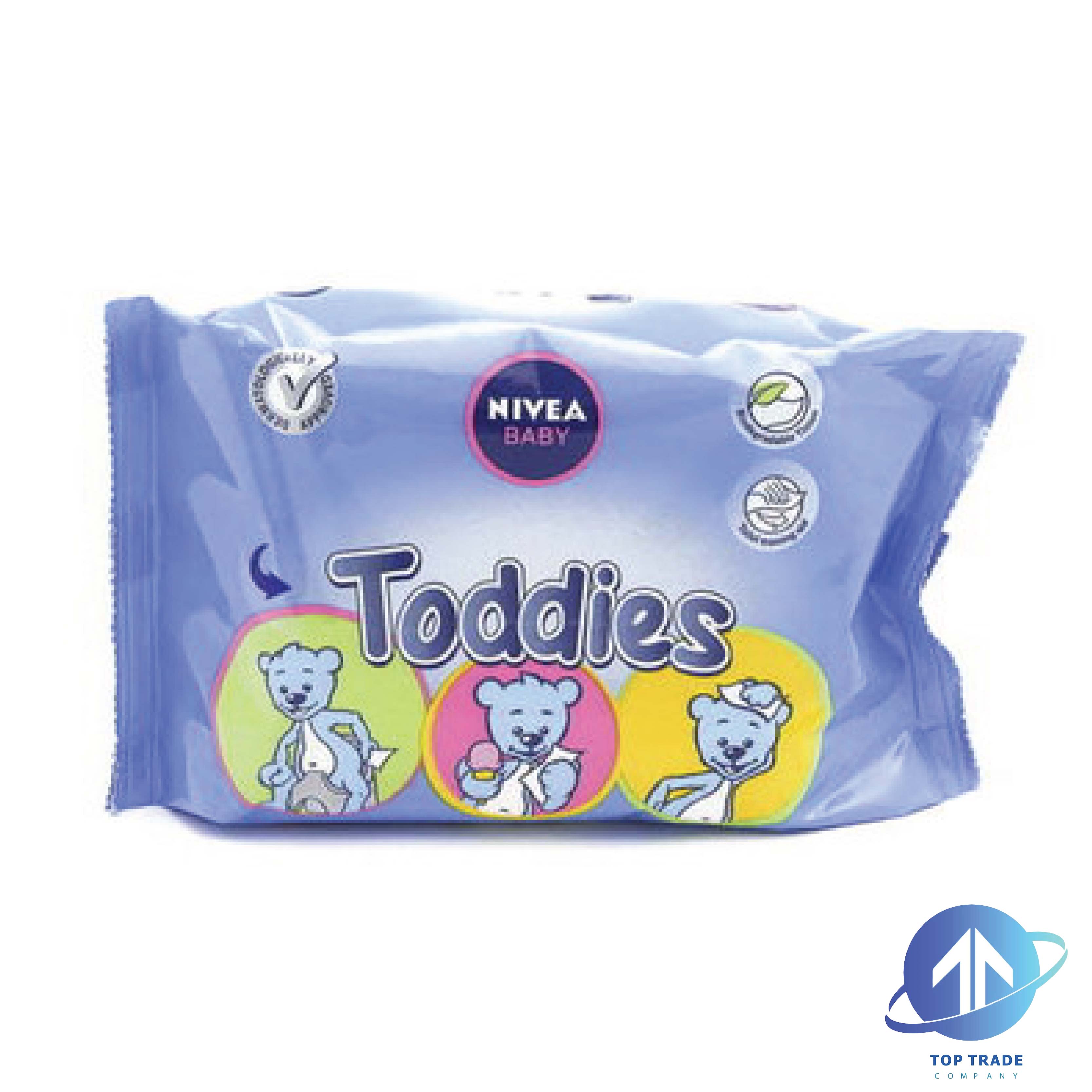 Nivea baby wipes all-in-one 60pcs toddies